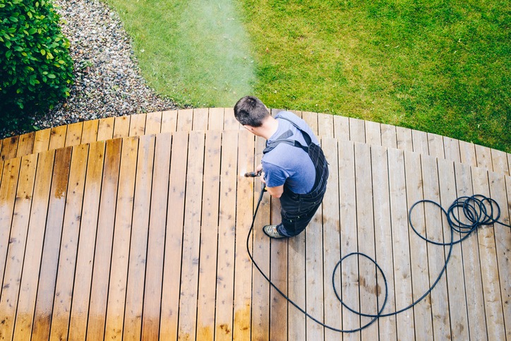 outdoor spring cleaning