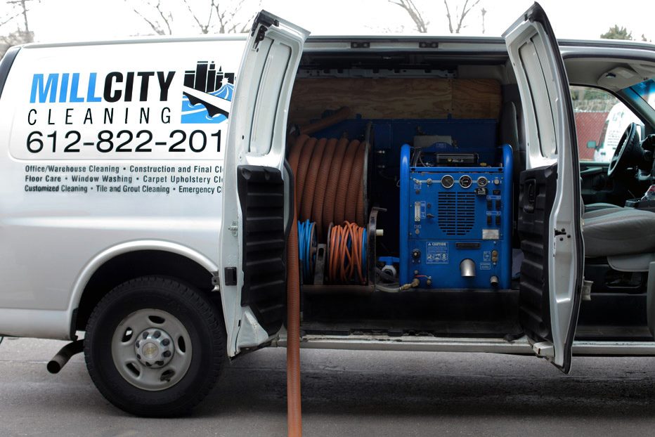 mill city company work truck